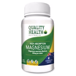 Quality Health Magnesium 500mg 100 Tablets