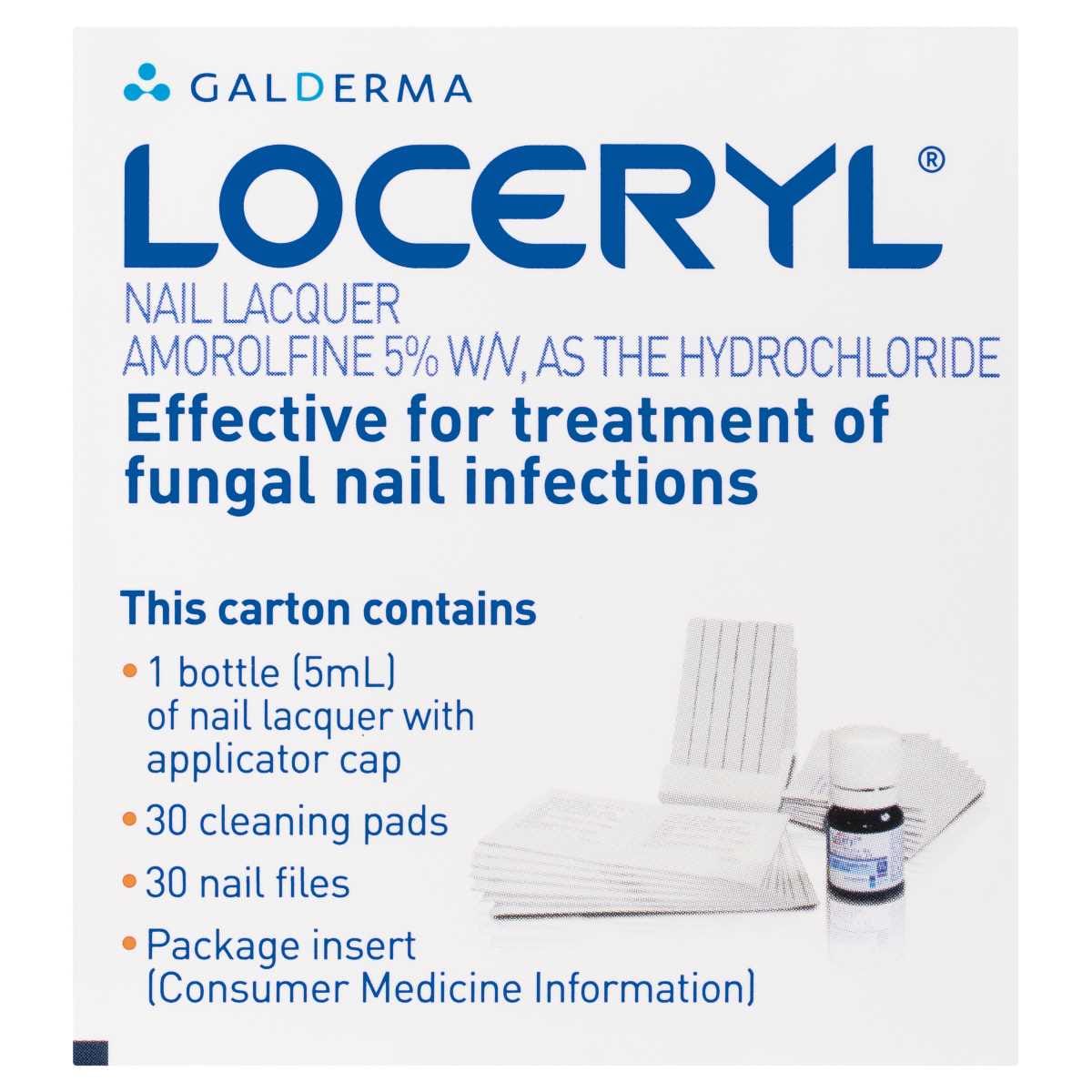 Galderma Loceryl Anti-Fungal Nail Treament 5% Nail India | Ubuy