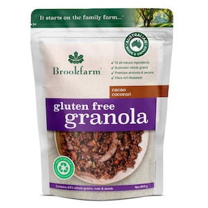 Brookfarm Gluten Free Granola Cacao Coconut 800g