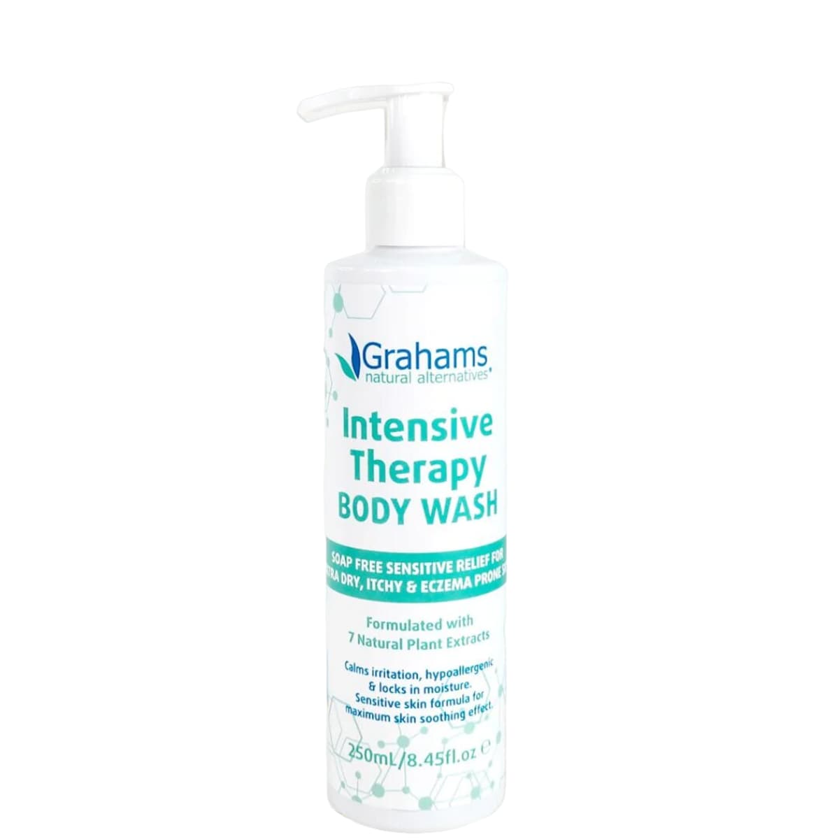 Grahams Natural Intensive Therapy Soap Free Body Wash 250ml