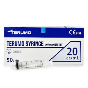 Syringe Plastic No Needle 20ml 50 Pack