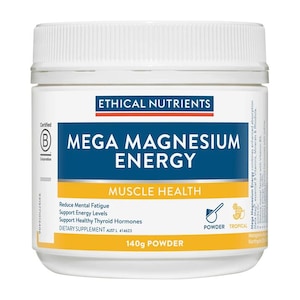 Ethical Nutrients Mega Magnesium Energy 140g
