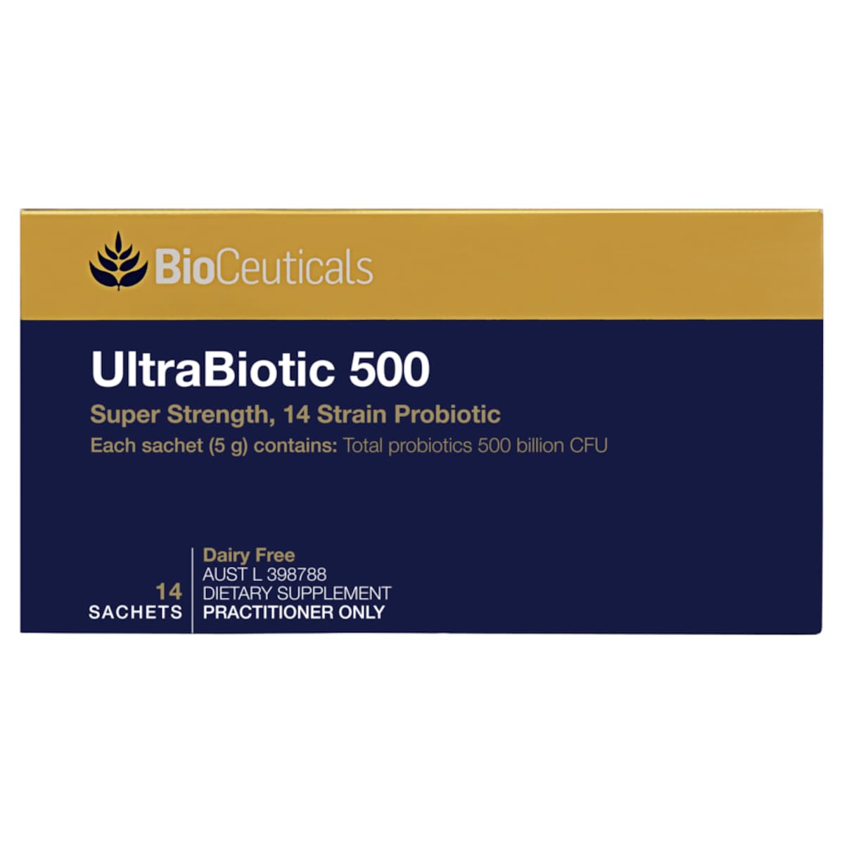 BioCeuticals UltraBiotic 500 5g x 14 Sachets