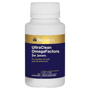 BioCeuticals UltraClean OmegaFactors for Juniors 60 Softgel Capsules