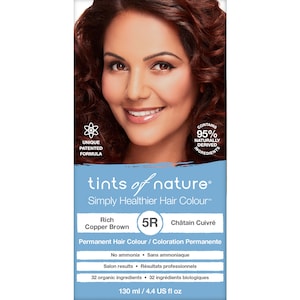 Tints of Nature 5R Rich Copper Brown Permanent Hair Colour 130ml