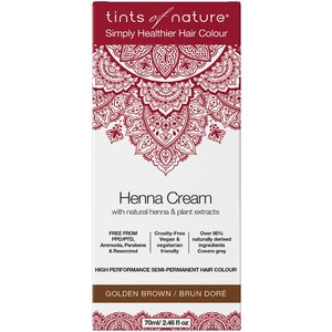 Tints of Nature Henna Cream Golden Brown 70ml