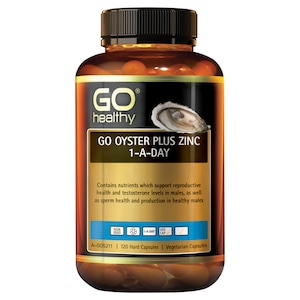 GO Healthy 1-A-Day Oyster Plus Zinc 120 Capsules