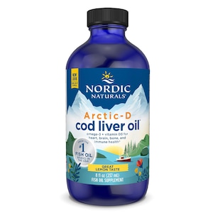 Nordic Naturals Arctic-D Cod Liver Oil Lemon 237ml