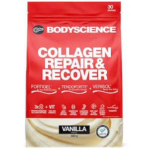 BSc Body Science Collagen Repair and Recover Vanilla 400g
