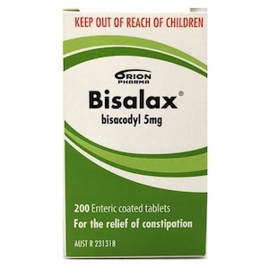 Bisalax Constipation Relief 200 Tablets