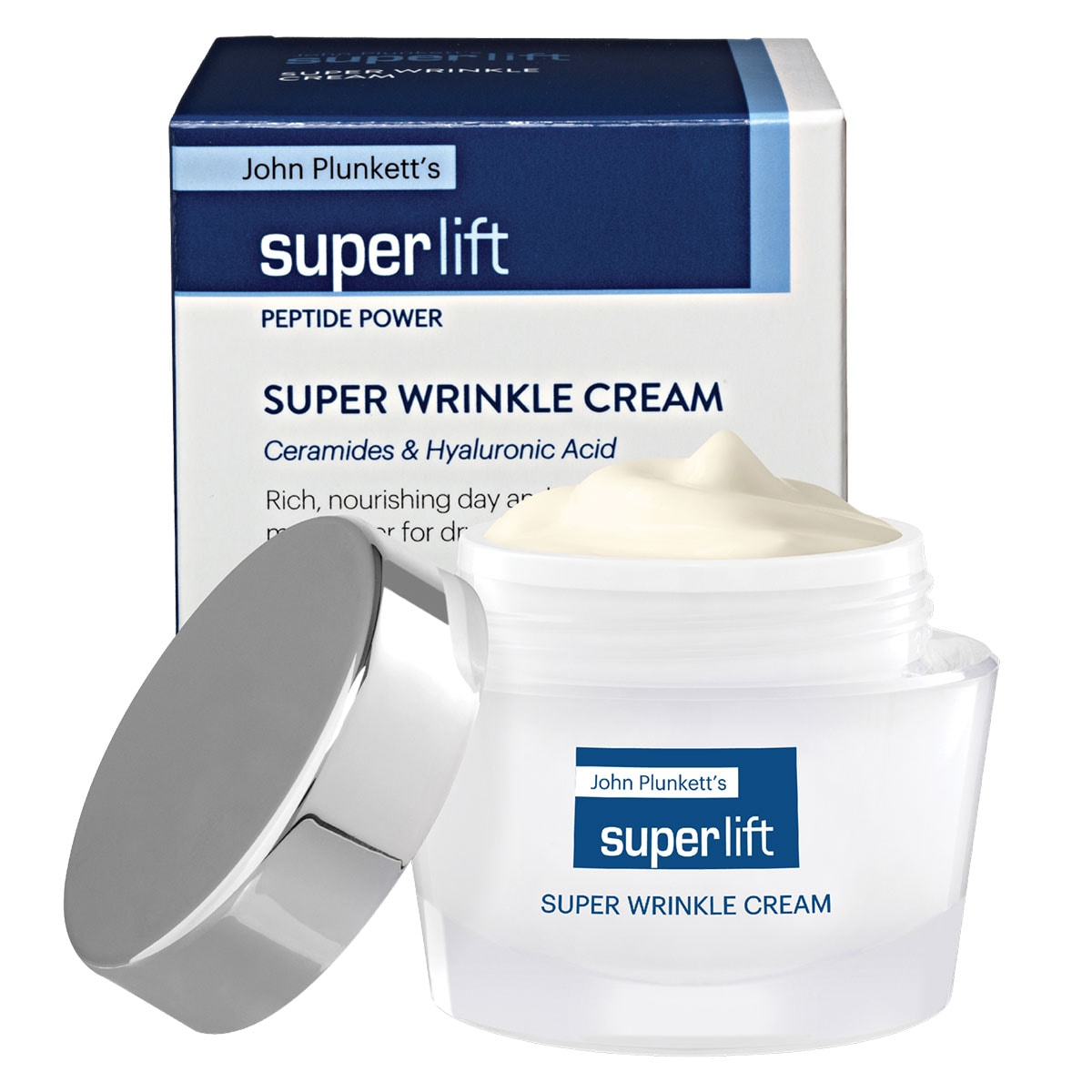 John Plunketts SuperLift Super Wrinkle Day & Night Cream 50g