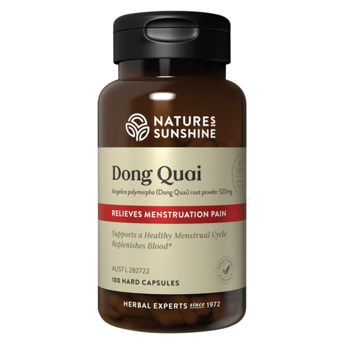 Nature's Sunshine Dong Quai 520mg 100 Capsules