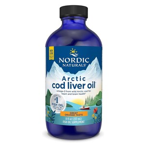 Nordic Naturals Arctic Cod Liver Oil Orange 237ml