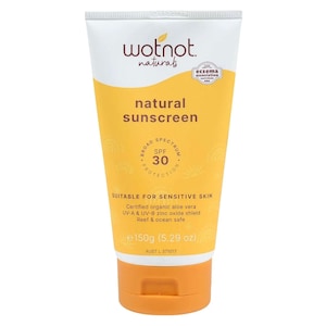 Wotnot Natural Sunscreen SPF30 150g