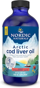 Nordic Naturals Arctic Cod Liver Oil Strawberry 237ml