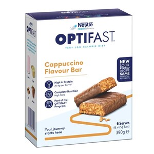 Optifast Vlcd Bars Cappuccino 6 x 65g