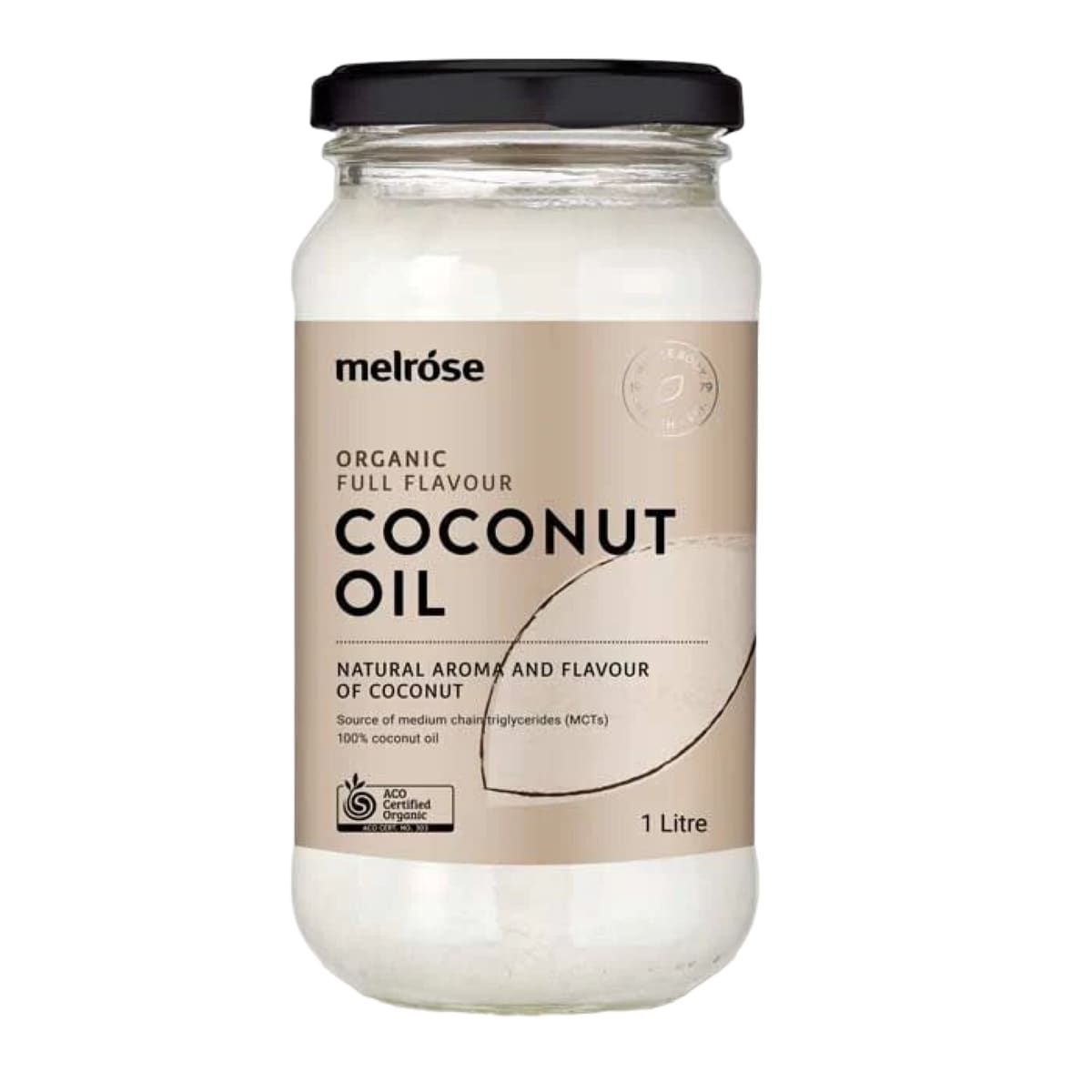 Melrose Organic Full Flavour Coconut Oil 1L