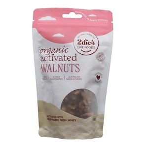 2Die4 Live Foods Organic Activated Walnuts 120g