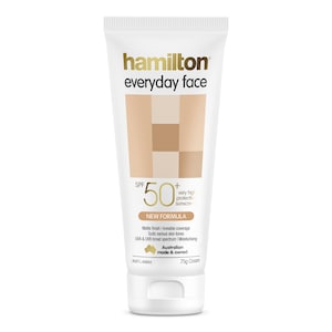 Hamilton Sunscreen Everyday Face Lotion SPF 50+ 75g