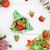 The Family Hub Organics Vegan Food Wraps Kitchen Set Pink Tiles S M L & XL