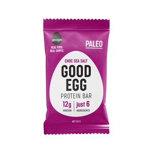 Googy's Good Egg Protein Bar Choc Sea Salt 55g