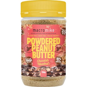 Macro Mike- V2 Chocolate Hazelnut Powdered Peanut Butter 156g