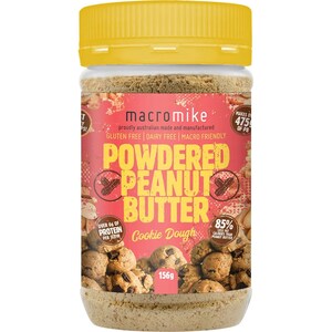 Macro Mike V2 Cookie Dough Powdered Peanut Butter 156g