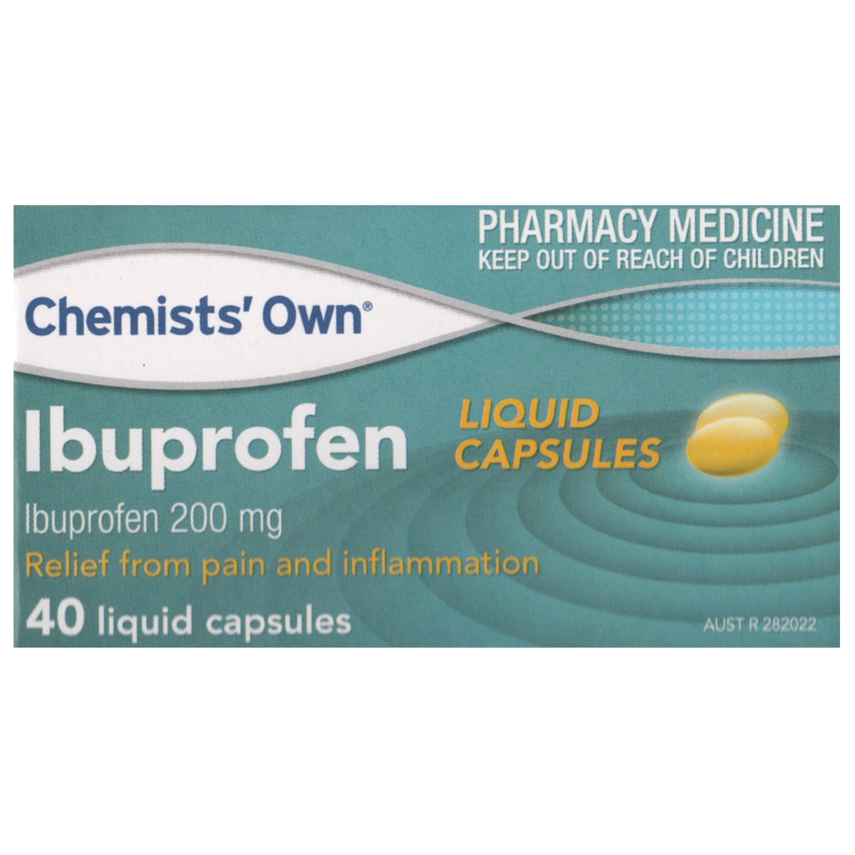 Chemists Own Ibuprofen 40 Liquid Capsules
