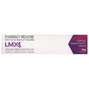 LMX4 Lignocaine 4% Cream 30g