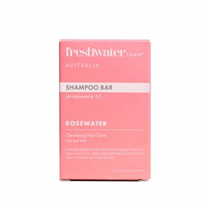 Freshwater Farm Rosewater Shampoo Bar 100g
