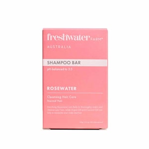 Freshwater Farm Rosewater Shampoo Bar 100g