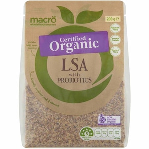Macro Organic LSA with Probiotics 200g