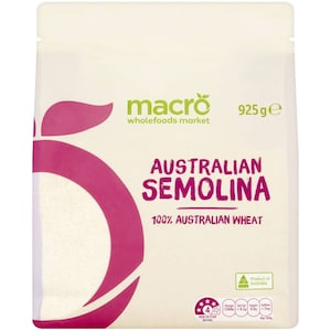 Macro Natural Semolina Flour 925g