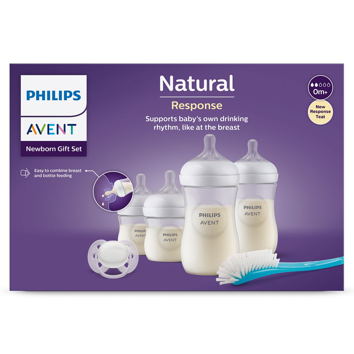 Avent Natural Response Newborn Starter Set 0 Months+