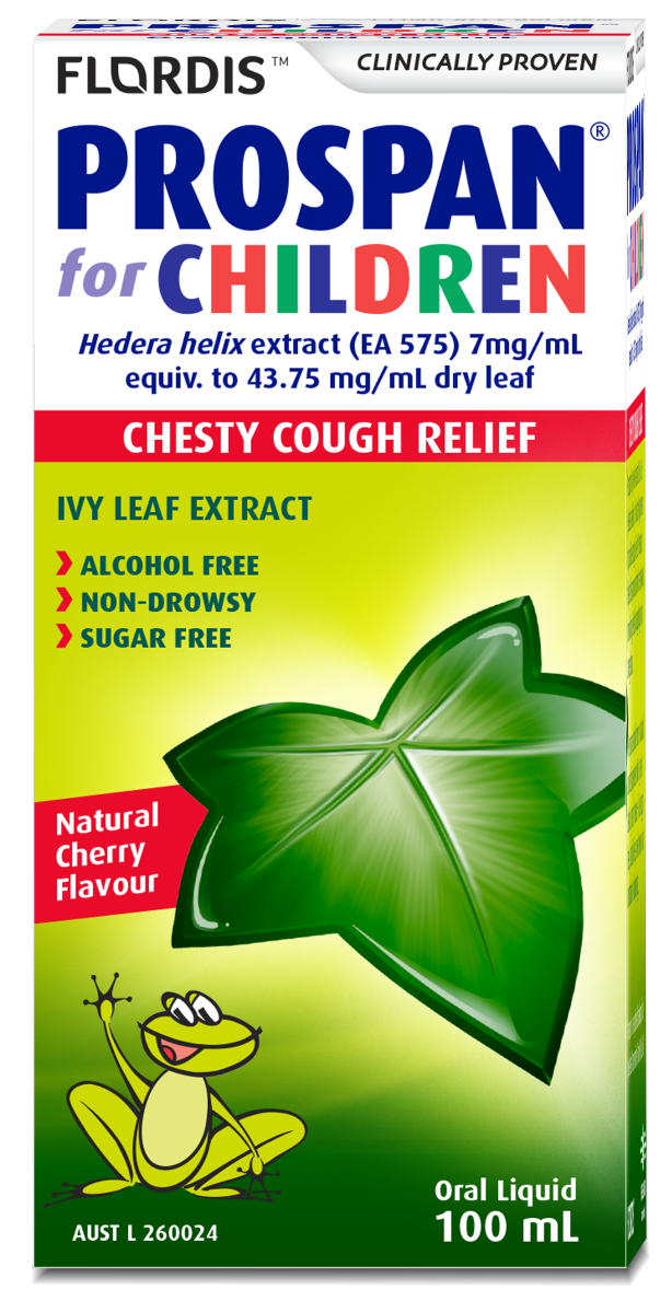 Prospan for Children Chesty Cough Relief Cherry Flavour 100ml