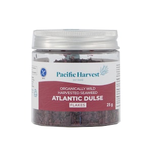 Pacific Harvest Atlantic Dulse Seaweed Flakes 25g