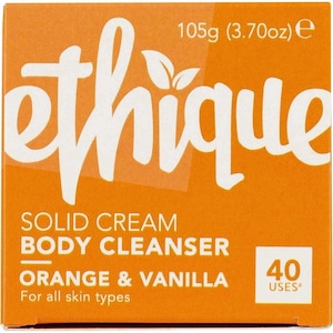 Ethique Solid Cream Body Cleanser Orange & Vanilla 105g