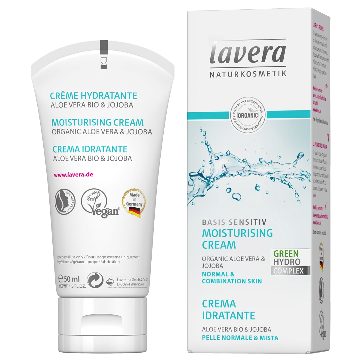 Lavera Basis Sensitiv Moisturising Cream 50ml