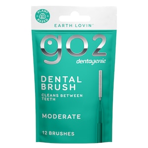 GO2 Dentagenie Interdental Brush Moderate 12 Pack