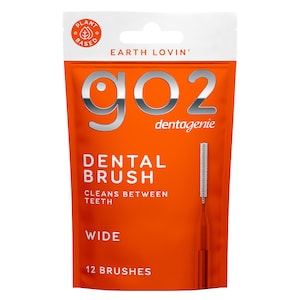 GO2 Dentagenie Interdental Brush Wide 12 Pack