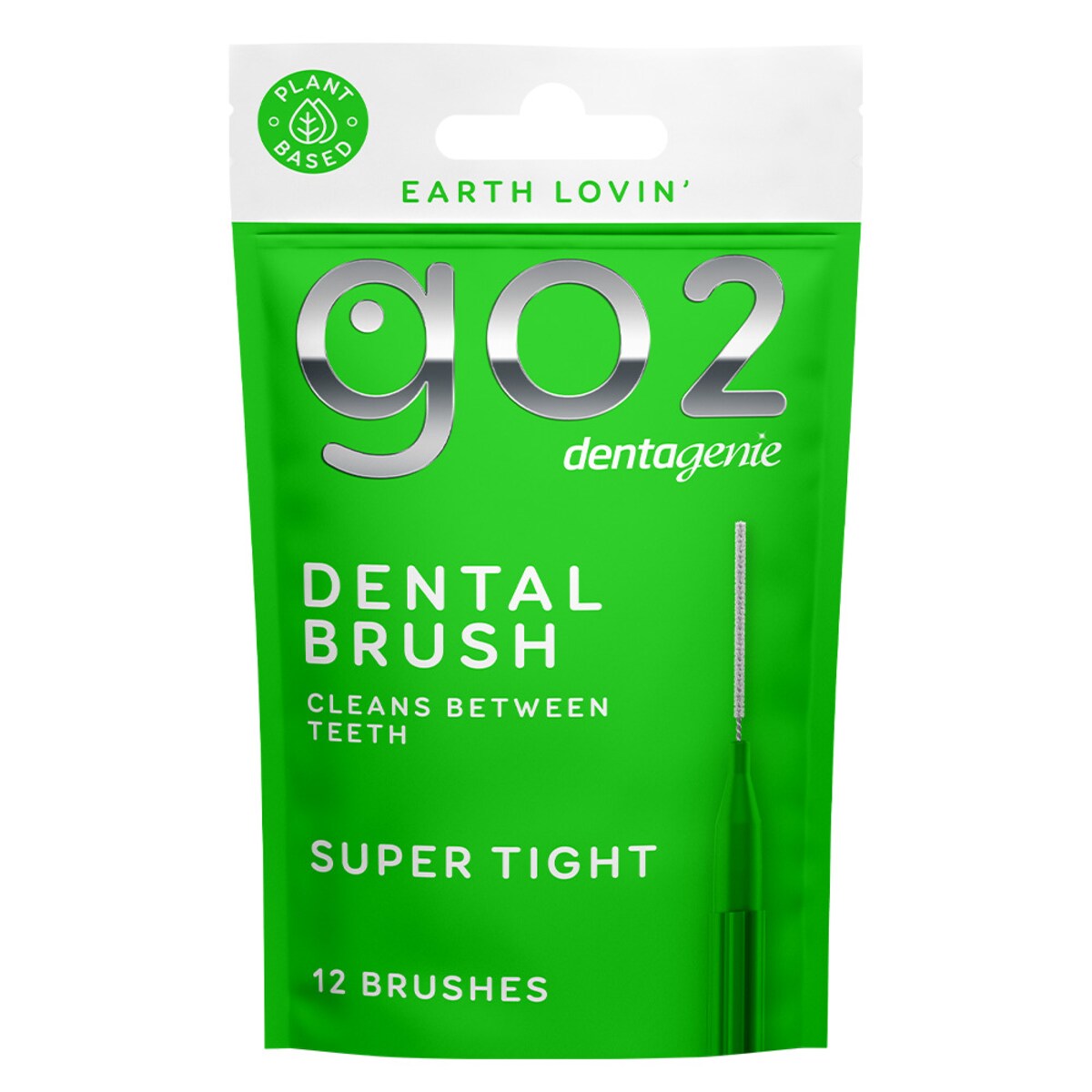 GO2 Dentagenie Interdental Brush Super Tight 12 Pack