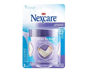 Nexcare Athletic Wrap Blue Unstretched 75mm x 2m 1 Roll