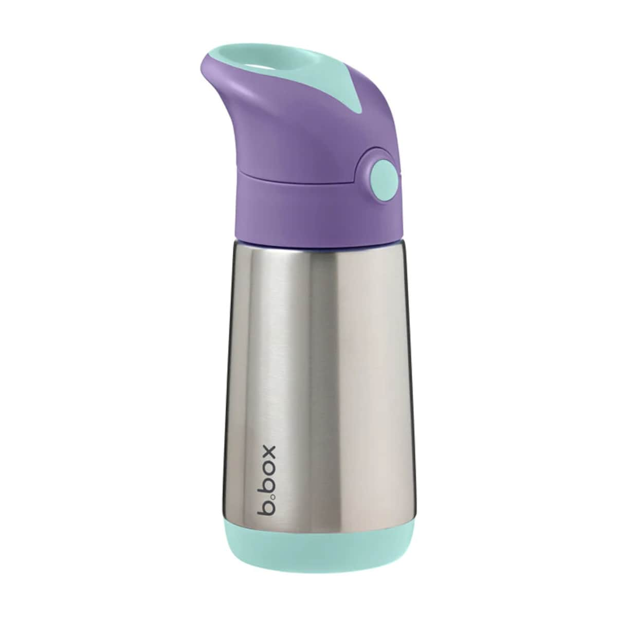 B.Box Insulated Drink Bottle Lilac Pop 350ml