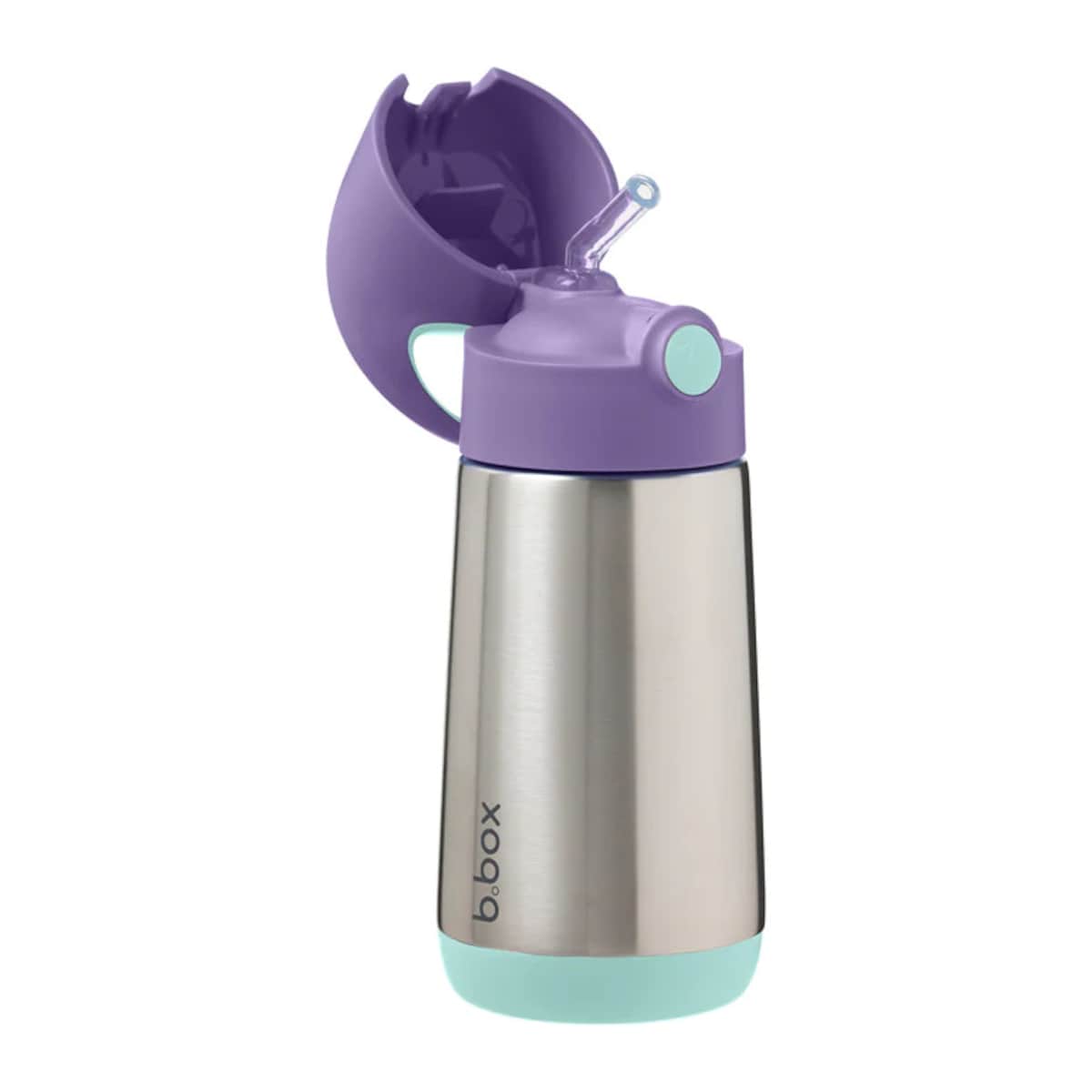B.Box Insulated Drink Bottle Lilac Pop 350ml