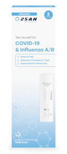 2San Dual COVID & Flu Test 2 Pack