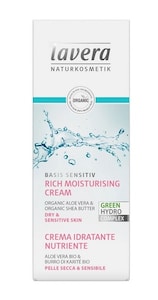 Lavera Basis Sensitiv Rich Moisturising Cream 50ml