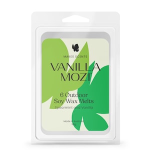 Vanilla Mozi Bite-Proof Soy Wax Melts 100g