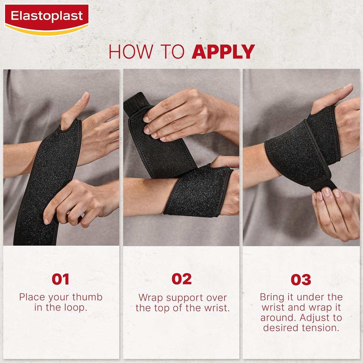 Elastoplast Sport Adjustable Wrist Support One Size 1 Pack