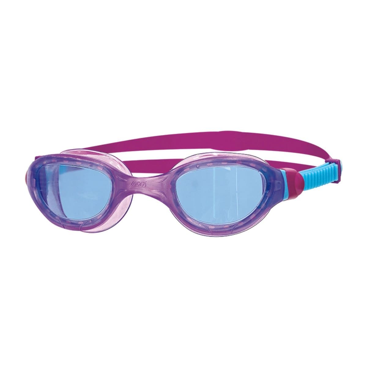 Zoggs Junior Phantom Swim Goggles Purple & Blue (6 to 14yrs)