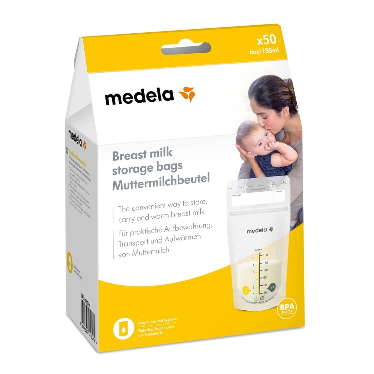 Medela Breast Milk Storage Bags 50 Pack